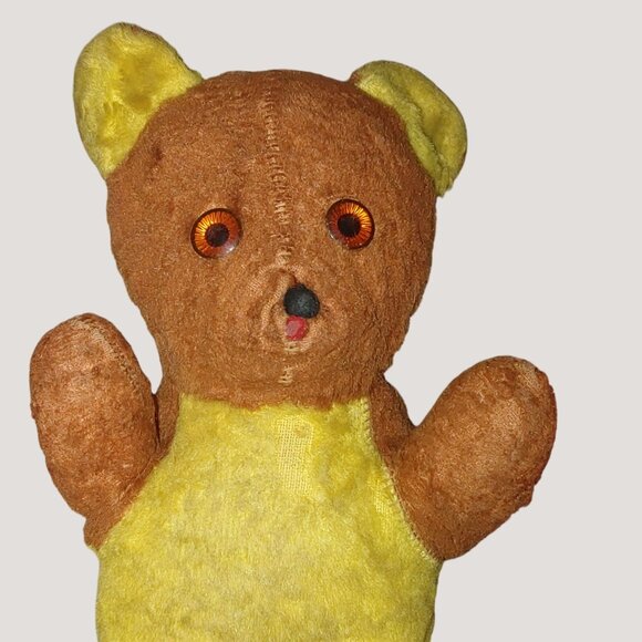 Teddy Bears Set of 2 Plush Dolls Toy Collectors Nostalgic Vintage - Picture 3 of 8